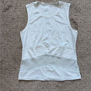 Lululemon Athletica White Tank Top